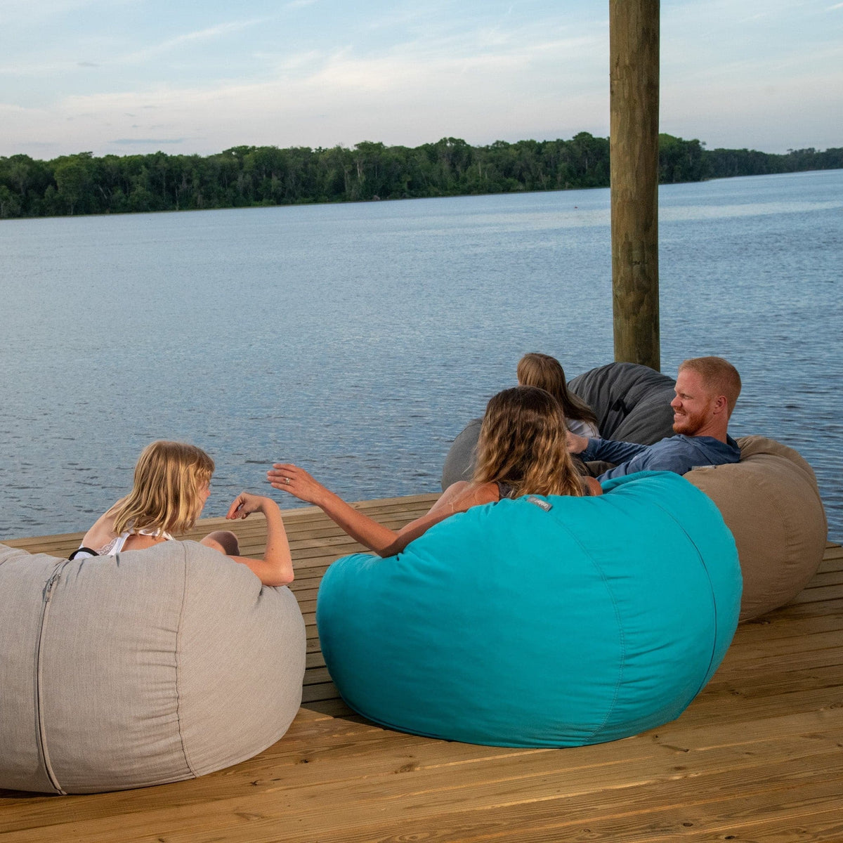 Pouf Extérieur Tissus